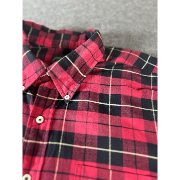 Brooks Brothers Other - Brooks Brothers Flannel Shirt Men 2XL Red Black Buffalo Plaid‎ 1818